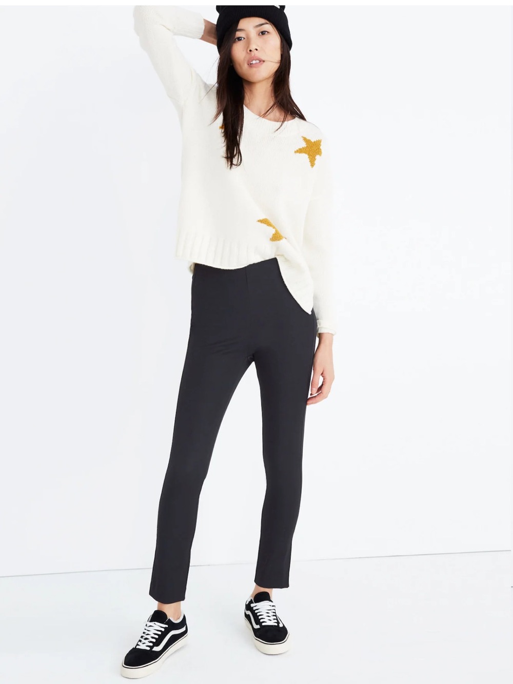 Madewell Women's Fraser Black Slim Fit Trouser Pants Size 27